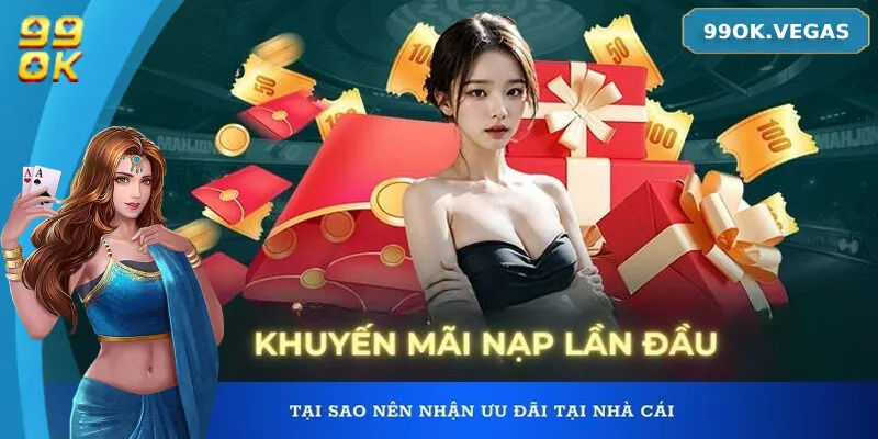 Khuyến mãi 100% giá trị nạp lần đầu cho người mới